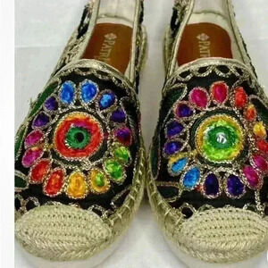 Embroidered Espadrilles Patrizia by
Spring Step Women's Shoe Size 9.5 Size 40